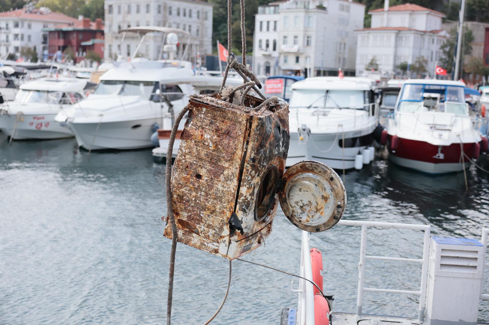 Marmara’da deniz dibi temizliği